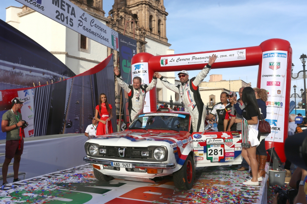 Carrera Panamericana končí, Štajf s Kačírkem jsou v cíli!